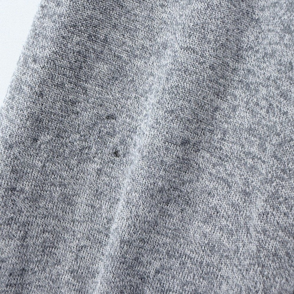 Banana Republic Mens Silk Cotton Cashmere V-Neck Sweater‎ Heather Grey Large - Picture 4 of 5
